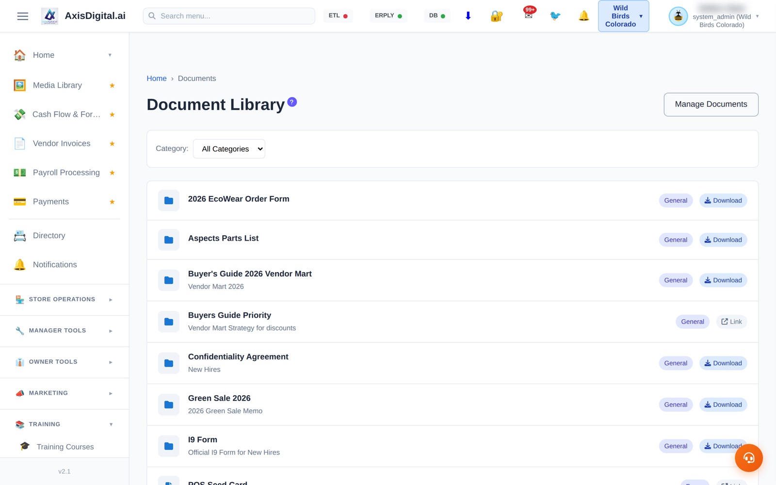 The forms, one click from everyone.