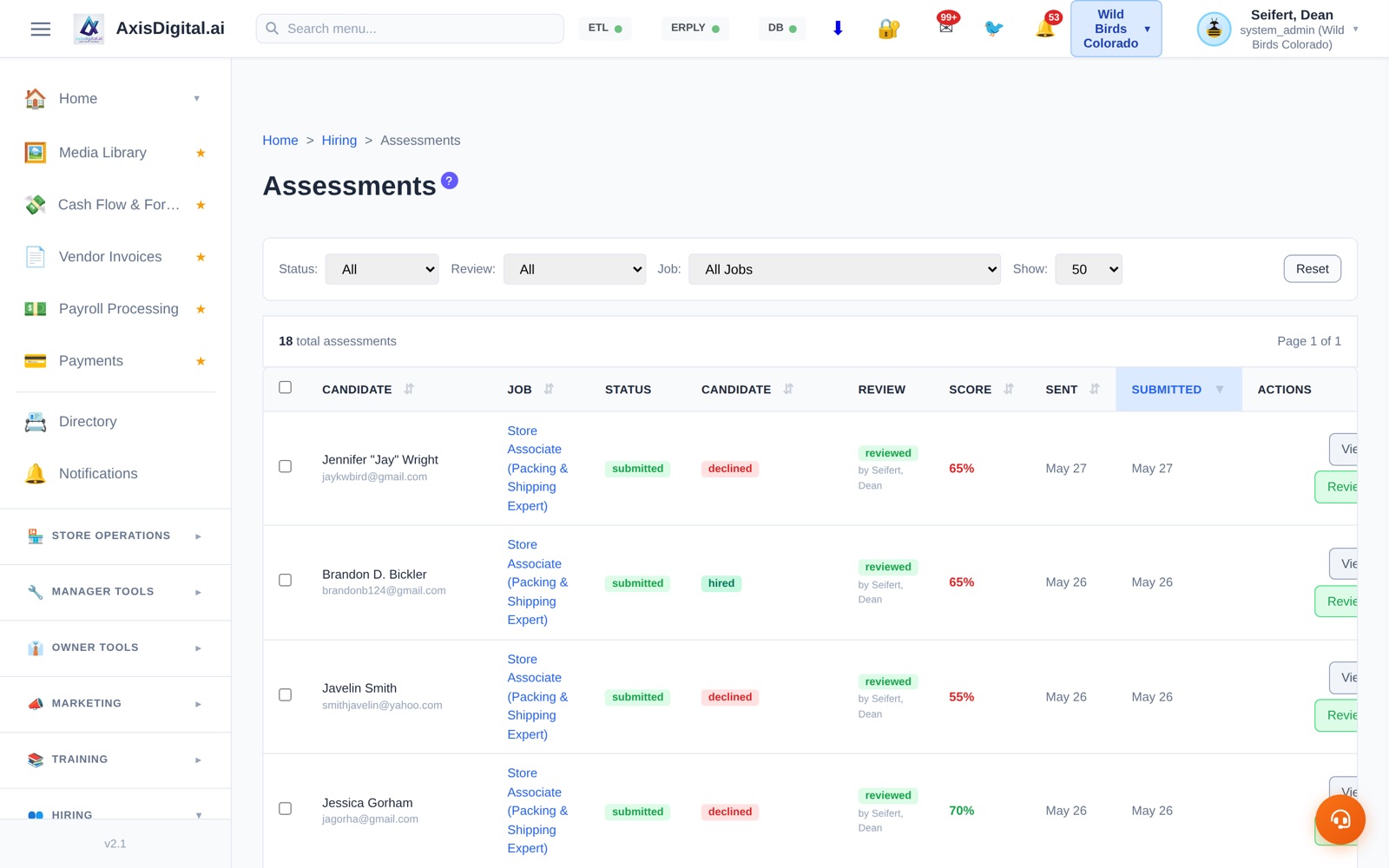 AI assessments score candidates before you read a resume.